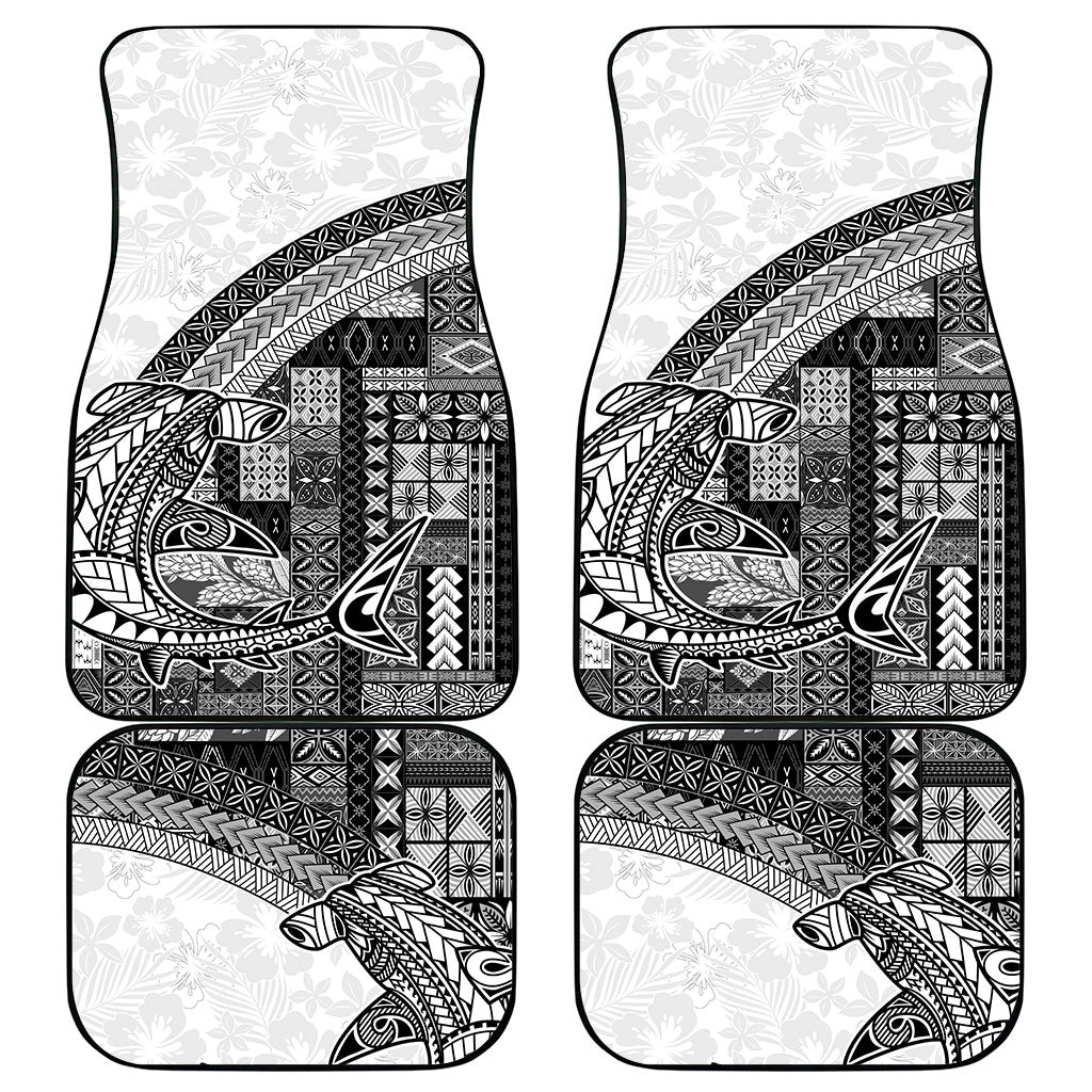 Samoa Mamanu Siapo Classic Black Car Mats Tatau Malie