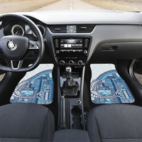 Samoa Mamanu Siapo Royal Blue Car Mats Tatau Malie