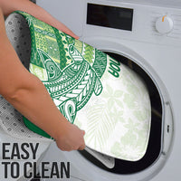 Samoa Mamanu Siapo Forest Green Bathroom Set Tatau Malie