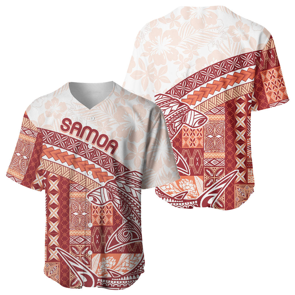 Samoa Mamanu Siapo Crimson Baseball Jersey Tatau Malie