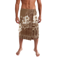 Tonga Ngatu Kupesi Brown Tapa Lavalava Koe Otua Mo Tonga Ko Hoku Tofia LT7 Mocha - Polynesian Pride