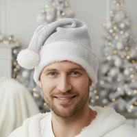 Tonga Ngatu Kupesi White Sunday Fakame Christmas Santa Hat Koe Otua Mo Tonga Ko Hoku Tofia LT7 - Polynesian Pride