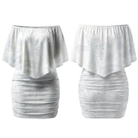 Tonga Ngatu Kupesi White Sunday Fakame Couples Matching Off Shoulder Short Dress and Long Sleeve Button Shirt Koe Otua Mo Tonga Ko Hoku Tofia LT7 - Polynesian Pride