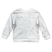 Tonga Ngatu Kupesi White Sunday Fakame Kid Ugly Christmas Sweater Koe Otua Mo Tonga Ko Hoku Tofia LT7 Kid White - Polynesian Pride