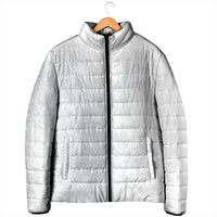 Tonga Ngatu Kupesi White Sunday Fakame Padded Jacket Koe Otua Mo Tonga Ko Hoku Tofia LT7 - Polynesian Pride