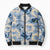 Aloha Hawaii Paniolo Jeans Palaka Bomber Puffer Jacket Coastal Rodeo - Polynesian Pride