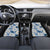 Aloha Hawaii Paniolo Jeans Palaka Car Mats Coastal Rodeo - Polynesian Pride