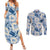 Aloha Hawaii Paniolo Jeans Palaka Couples Matching Summer Maxi Dress and Long Sleeve Button Shirt Coastal Rodeo - Polynesian Pride