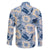Aloha Hawaii Paniolo Jeans Palaka Family Matching Off The Shoulder Long Sleeve Dress and Hawaiian Shirt Coastal Rodeo - Polynesian Pride