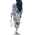 Aloha Hawaii Paniolo Jeans Palaka Family Matching Off The Shoulder Long Sleeve Dress and Hawaiian Shirt Coastal Rodeo - Polynesian Pride