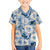 Aloha Hawaii Paniolo Jeans Palaka Family Matching Off The Shoulder Long Sleeve Dress and Hawaiian Shirt Coastal Rodeo - Polynesian Pride