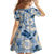 Aloha Hawaii Paniolo Jeans Palaka Family Matching Summer Maxi Dress and Hawaiian Shirt Coastal Rodeo - Polynesian Pride