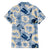 Aloha Hawaii Paniolo Jeans Palaka Family Matching Summer Maxi Dress and Hawaiian Shirt Coastal Rodeo - Polynesian Pride