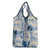 Aloha Hawaii Paniolo Jeans Palaka Grocery Bag Coastal Rodeo - Polynesian Pride