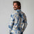 Aloha Hawaii Paniolo Jeans Palaka Long Sleeve Polo Shirt Coastal Rodeo - Polynesian Pride