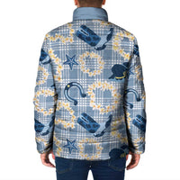 Aloha Hawaii Paniolo Jeans Palaka Padded Jacket Coastal Rodeo - Polynesian Pride