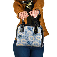 Aloha Hawaii Paniolo Jeans Palaka Shoulder Handbag Coastal Rodeo - Polynesian Pride