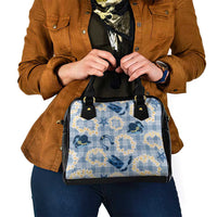 Aloha Hawaii Paniolo Jeans Palaka Shoulder Handbag Coastal Rodeo - Polynesian Pride
