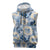 Aloha Hawaii Paniolo Jeans Palaka Sleeveless Zip Hoodie Coastal Rodeo - Polynesian Pride