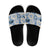 Aloha Hawaii Paniolo Jeans Palaka Slide Sandals Coastal Rodeo - Polynesian Pride