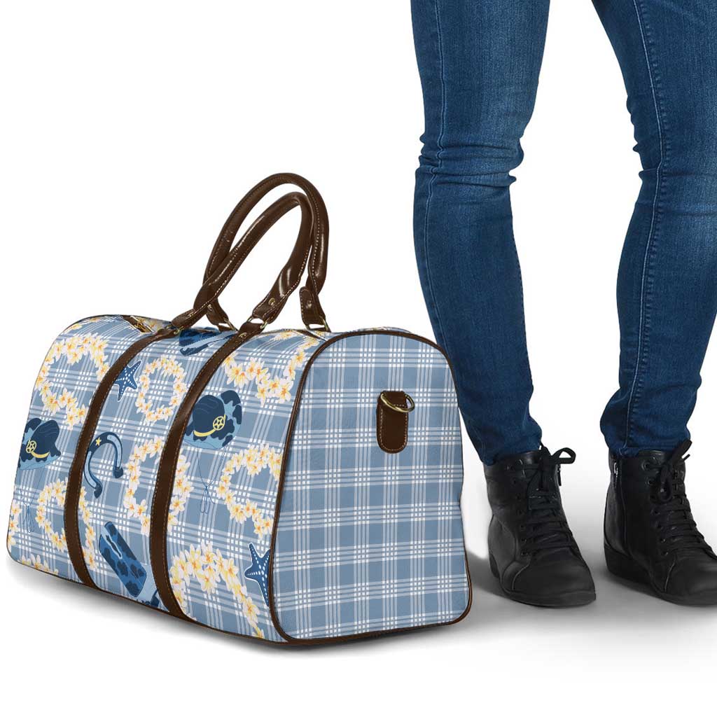 Aloha Hawaii Paniolo Jeans Palaka Travel Bag Coastal Rodeo - Polynesian Pride
