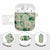 Aloha Hawaii Paniolo Mint Palaka AirPods Case Coastal Rodeo - Polynesian Pride