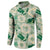 Aloha Hawaii Paniolo Mint Palaka Button Sweatshirt Coastal Rodeo - Polynesian Pride
