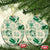 Aloha Hawaii Paniolo Mint Palaka Ceramic Ornament Coastal Rodeo - Polynesian Pride