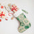 Aloha Hawaii Paniolo Mint Palaka Christmas Stocking Coastal Rodeo - Polynesian Pride
