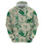 Aloha Hawaii Paniolo Mint Palaka Hoodie Coastal Rodeo - Polynesian Pride