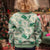 Aloha Hawaii Paniolo Mint Palaka Kid Ugly Christmas Sweater Coastal Rodeo - Polynesian Pride