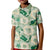 Aloha Hawaii Paniolo Mint Palaka Kid Polo Shirt Coastal Rodeo - Polynesian Pride