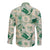 Aloha Hawaii Paniolo Mint Palaka Long Sleeve Button Shirt Coastal Rodeo - Polynesian Pride