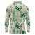 Aloha Hawaii Paniolo Mint Palaka Long Sleeve Polo Shirt Coastal Rodeo - Polynesian Pride