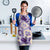 Aloha Hawaii Paniolo Lavender Palaka Apron Coastal Rodeo - Polynesian Pride