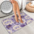 Aloha Hawaii Paniolo Lavender Palaka Bathroom Set Coastal Rodeo - Polynesian Pride