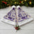 Aloha Hawaii Paniolo Lavender Palaka Christmas Santa Hat Coastal Rodeo - Polynesian Pride