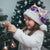 Aloha Hawaii Paniolo Lavender Palaka Christmas Santa Hat Coastal Rodeo - Polynesian Pride
