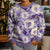 Aloha Hawaii Paniolo Lavender Palaka Kid Ugly Christmas Sweater Coastal Rodeo - Polynesian Pride