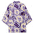 Aloha Hawaii Paniolo Lavender Palaka Kimono Coastal Rodeo - Polynesian Pride