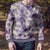 Aloha Hawaii Paniolo Lavender Palaka Ugly Christmas Sweater Coastal Rodeo - Polynesian Pride