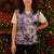 Aloha Hawaii Paniolo Lavender Palaka Christmas Knitted V-Neck Vest Coastal Rodeo - Polynesian Pride