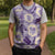 Aloha Hawaii Paniolo Lavender Palaka Christmas Knitted V-Neck Vest Coastal Rodeo - Polynesian Pride