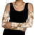 Aloha Hawaii Paniolo Khaki Palaka Arm Sleeves Coastal Rodeo - Polynesian Pride