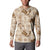 Aloha Hawaii Paniolo Khaki Palaka Button Sweatshirt Coastal Rodeo - Polynesian Pride