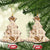 Aloha Hawaii Paniolo Khaki Palaka Ceramic Ornament Coastal Rodeo - Polynesian Pride