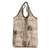 Aloha Hawaii Paniolo Khaki Palaka Grocery Bag Coastal Rodeo - Polynesian Pride