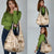 Aloha Hawaii Paniolo Khaki Palaka Grocery Bag Coastal Rodeo - Polynesian Pride