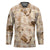 Aloha Hawaii Paniolo Khaki Palaka Hockey Jersey Coastal Rodeo - Polynesian Pride