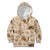 Aloha Hawaii Paniolo Khaki Palaka Kid Hoodie Coastal Rodeo - Polynesian Pride